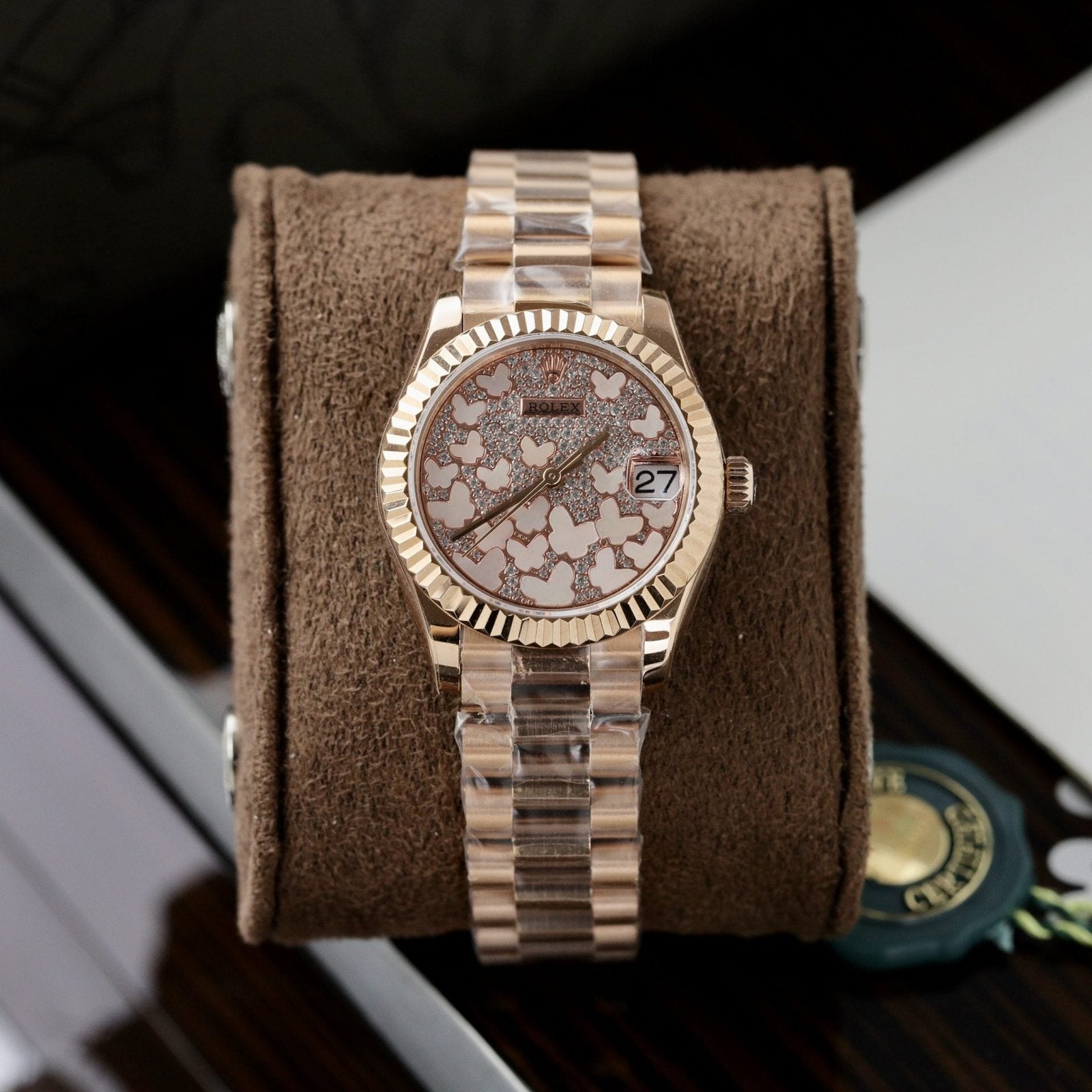Rolex Watch DateJust 278275 Womens Butterfly Dial 31mm