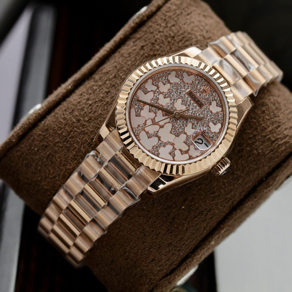 Rolex Watch DateJust 278275 Womens Butterfly Dial 31mm