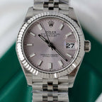 Rolex DateJust Watch Sillver Dial Jubilee Strap 31mm