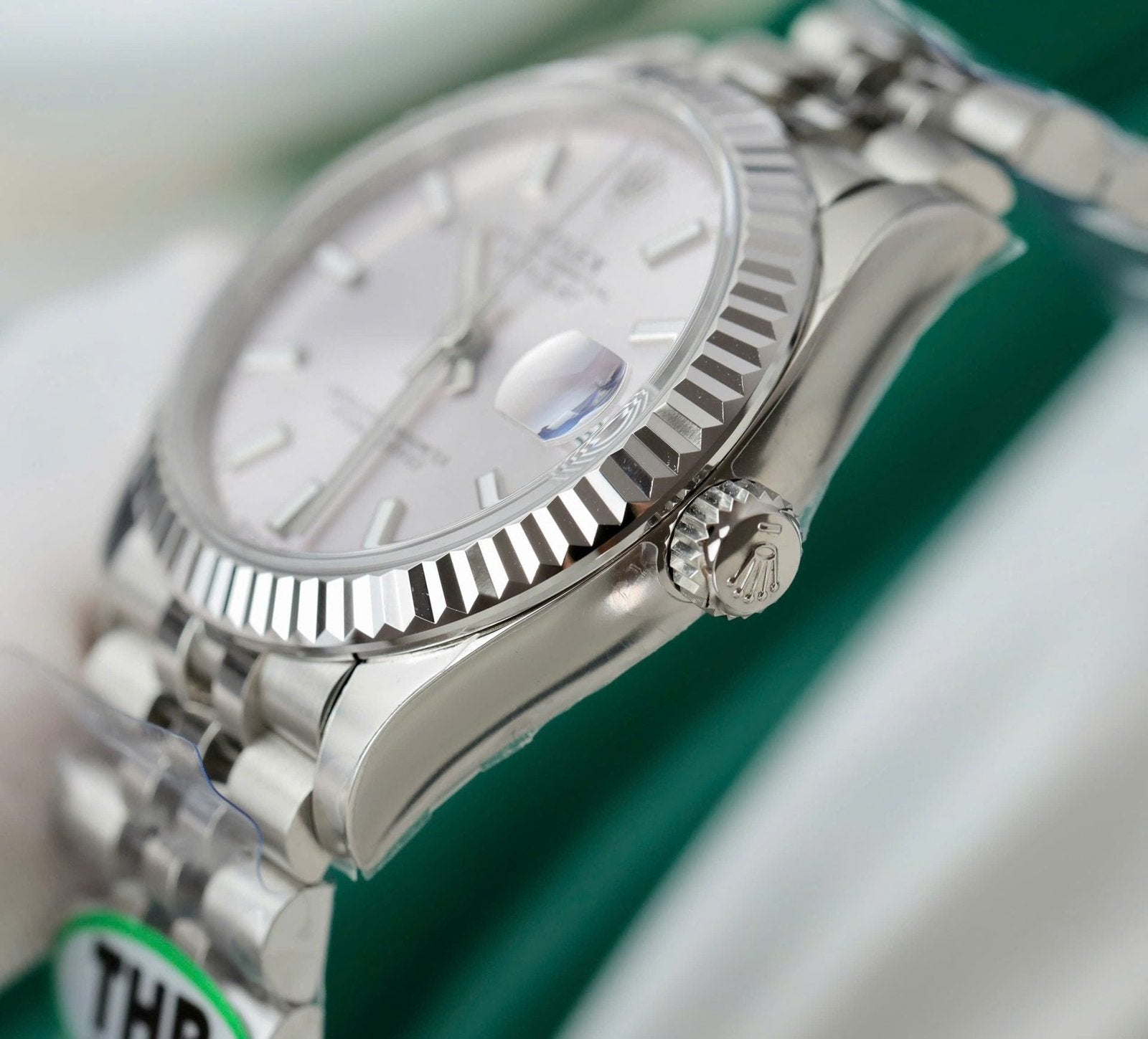 Rolex DateJust Watch Sillver Dial Jubilee Strap 31mm