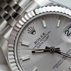 Rolex DateJust Watch Sillver Dial Jubilee Strap 31mm