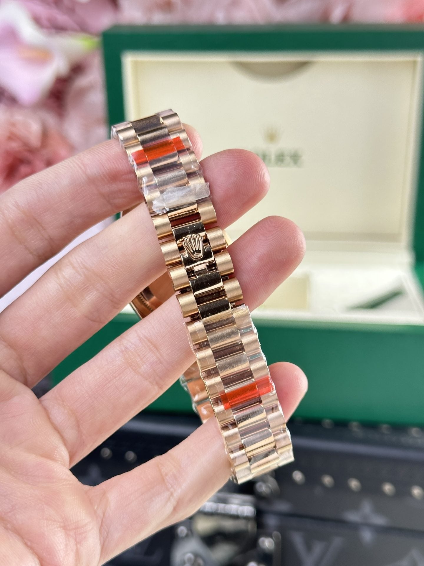 Rolex Watch Date Just Rose Gold 178275 Mother Of Pearl Dial 31mm