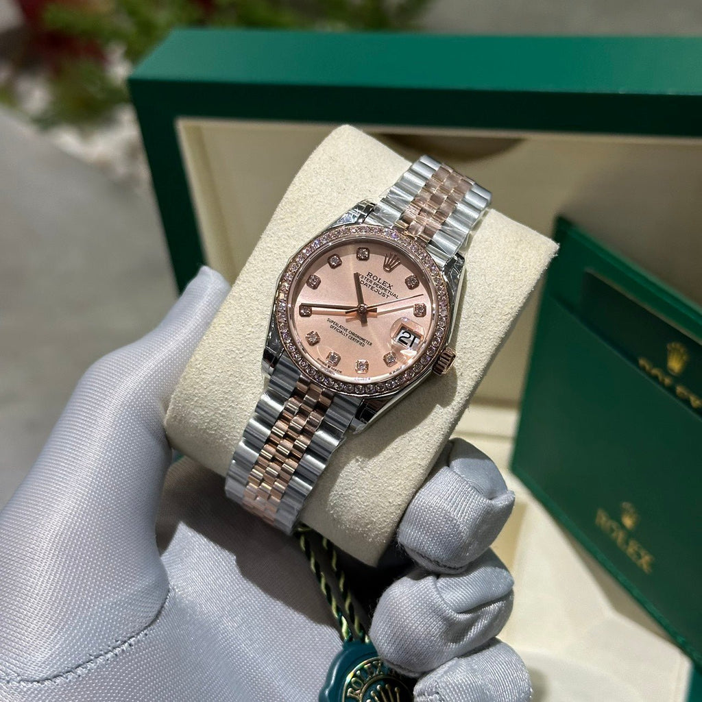 Rolex DateJust Women’s Watch Sunburt Dial Jubilee Strap 31mm