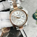 Rolex Date just 126331 Watch Gold Wrapped Oyster Strap 41mm