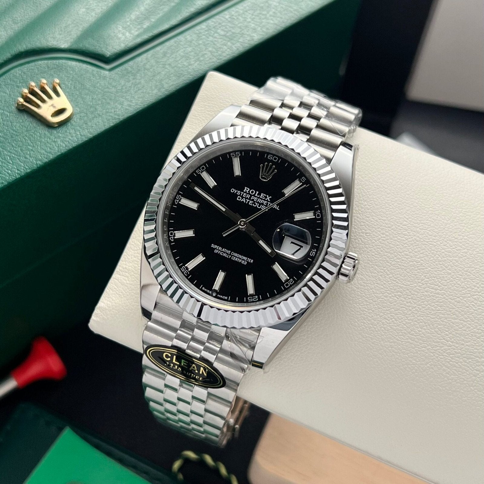 Rolex Watch Datejust 126334 Black Dial 41mm