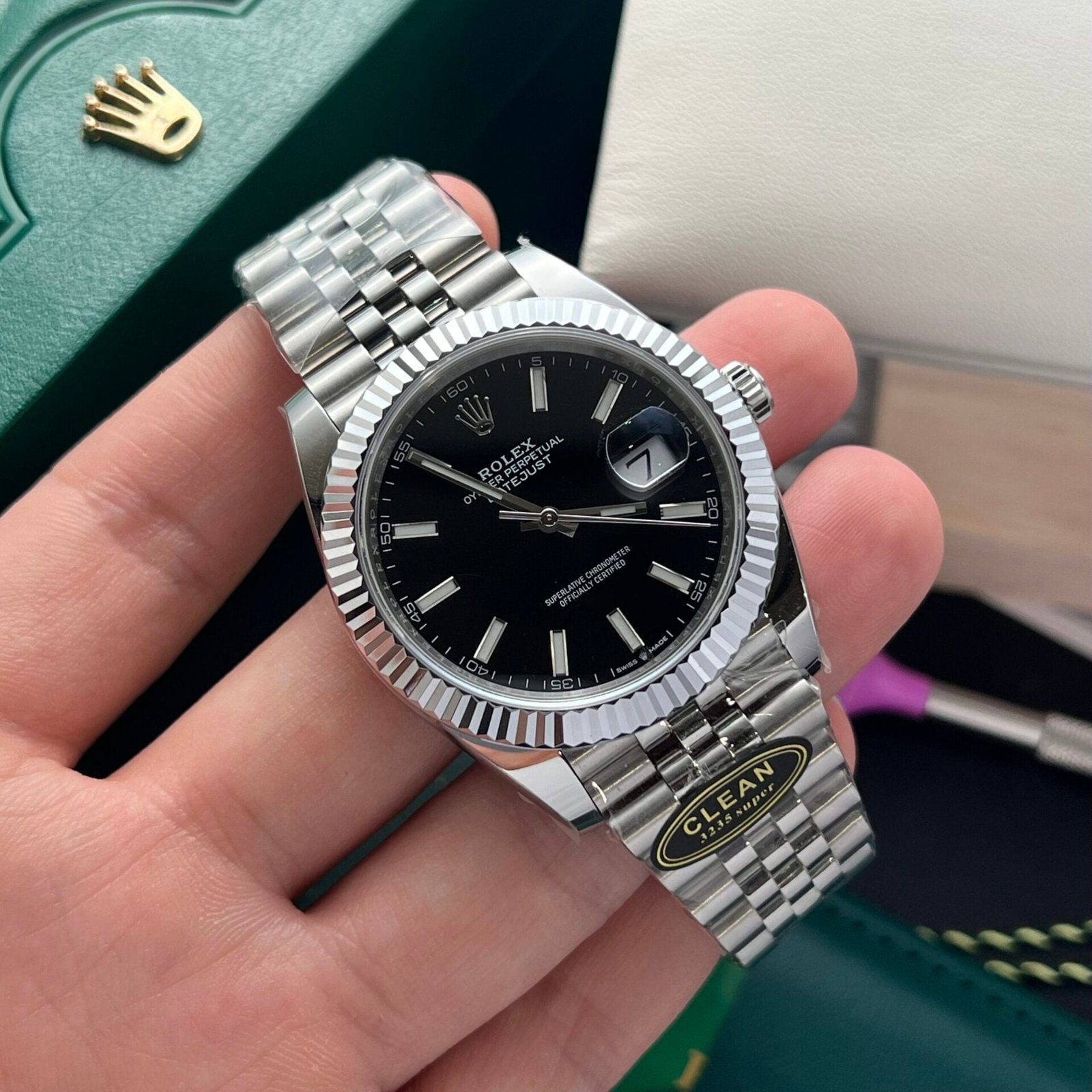 Rolex Watch Datejust 126334 Black Dial 41mm