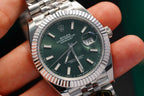 Rolex Datejust 126334 Watch Green Dial 41mm