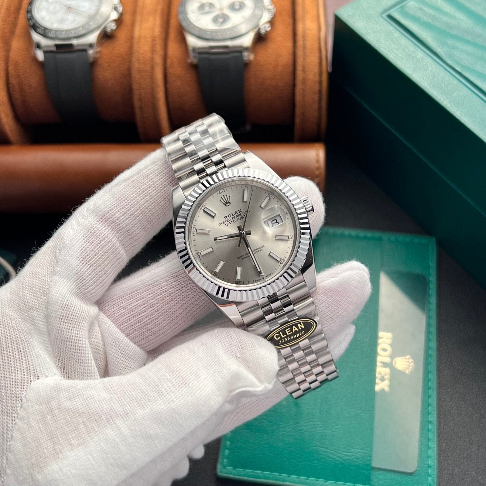 Rolex Datejust 126334 Watch Siver Dial 41mm