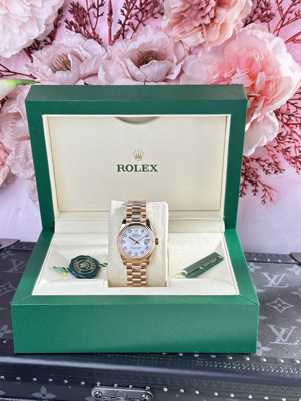 Rolex Date Just 278275 Watch Mother Of Pearl Dial 31mm
