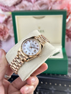 Rolex Date Just 278275 Watch Mother Of Pearl Dial 31mm