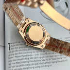 Rolex Watch Day-Date Pink Dial President Strap 31mm