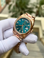 Rolex Day-Date 128235 Watch Dial Diamonds Moissanite 36mm