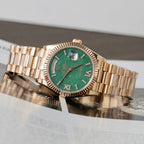 Rolex Day-Date 128235 Dial Aventurine Watch Gold Wrapped 36mm