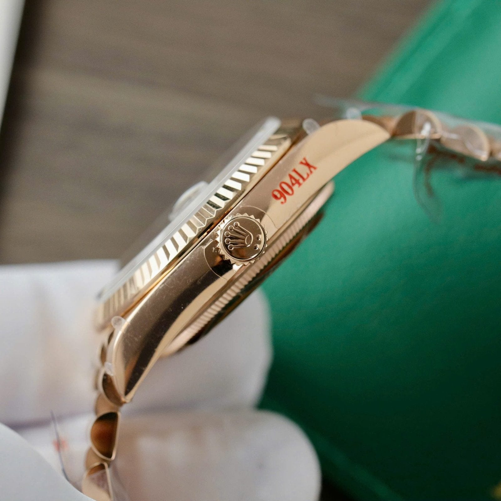 Rolex Day-Date 128235 Watch Dial Chocolate 36mm