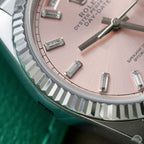 Rolex Day-Date 128236 Pink Dial Watch 36mm