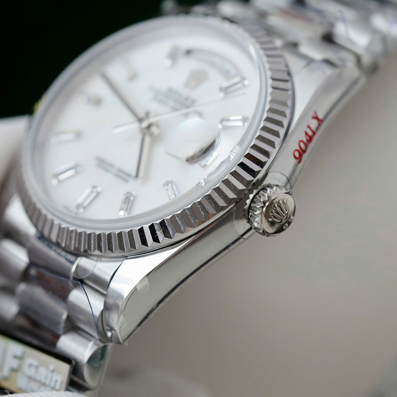 Rolex Day-Date 128236 MOP Dial Watch 36mm