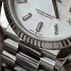 Rolex Day-Date 128236 MOP Dial Watch 36mm