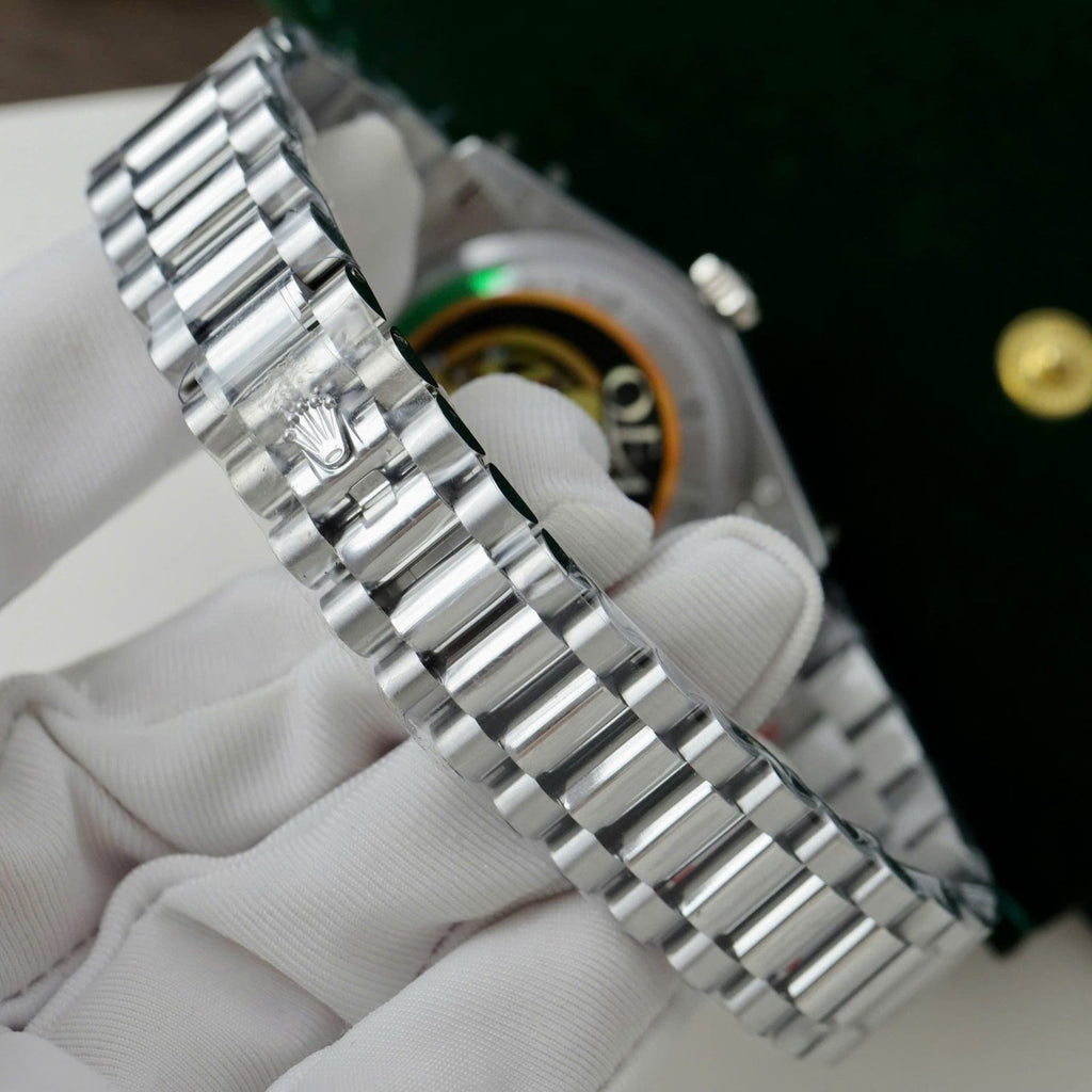 Rolex Day-Date 128236 MOP Dial Watch 36mm