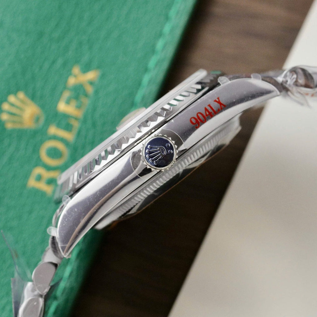 Rolex Day-Date 128236 Dial Ice Blue Watch 36mm