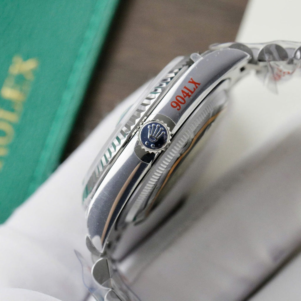 Rolex Day-Date 128236 Watch Blue Dial 36mm