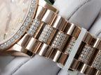 Rolex Day-Date 128395TBR Refined 18K Gold Wrapped Moissanite Diamonds 36mm