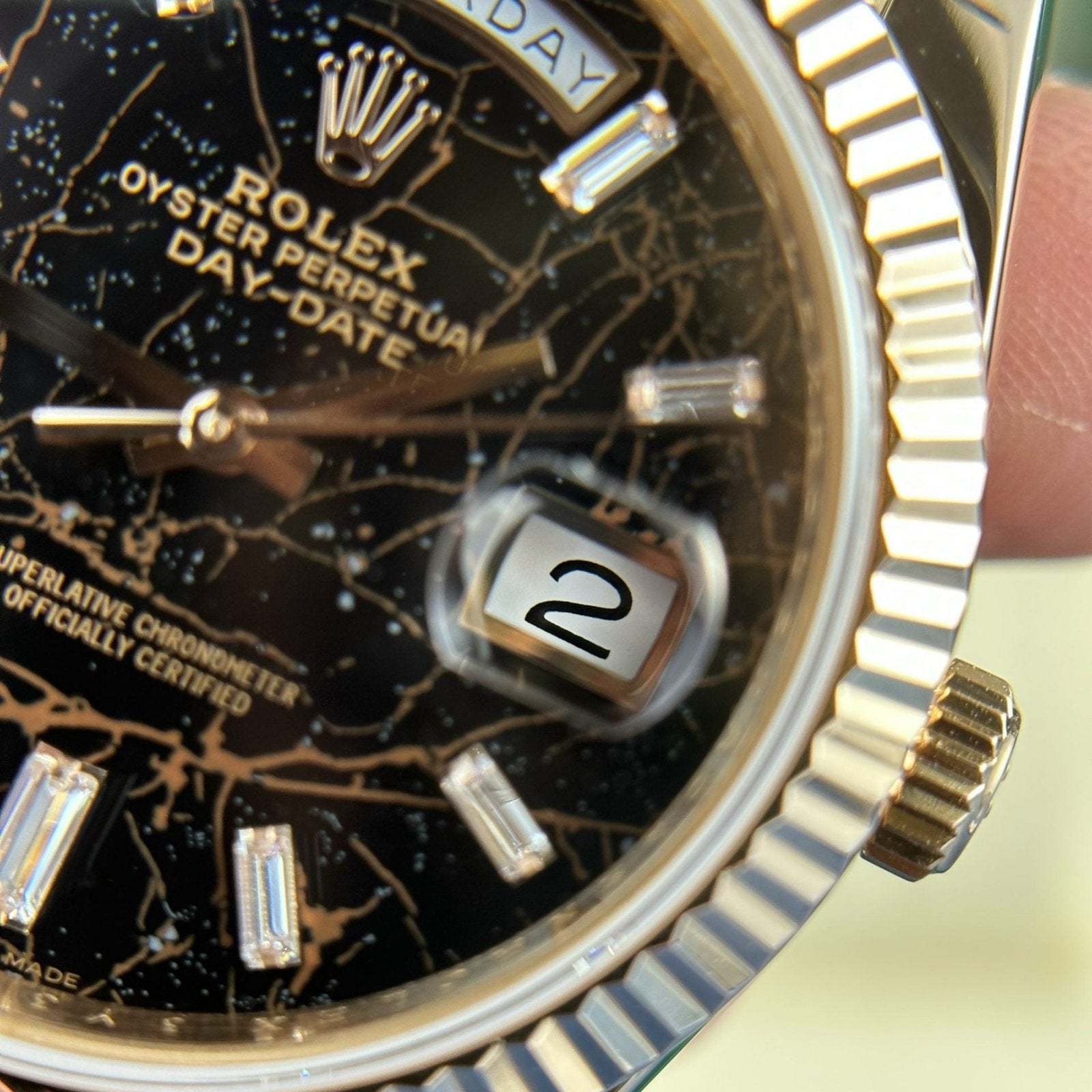 Rolex Watch Day-Date 228235 Eisenkiesel Dial 40mm