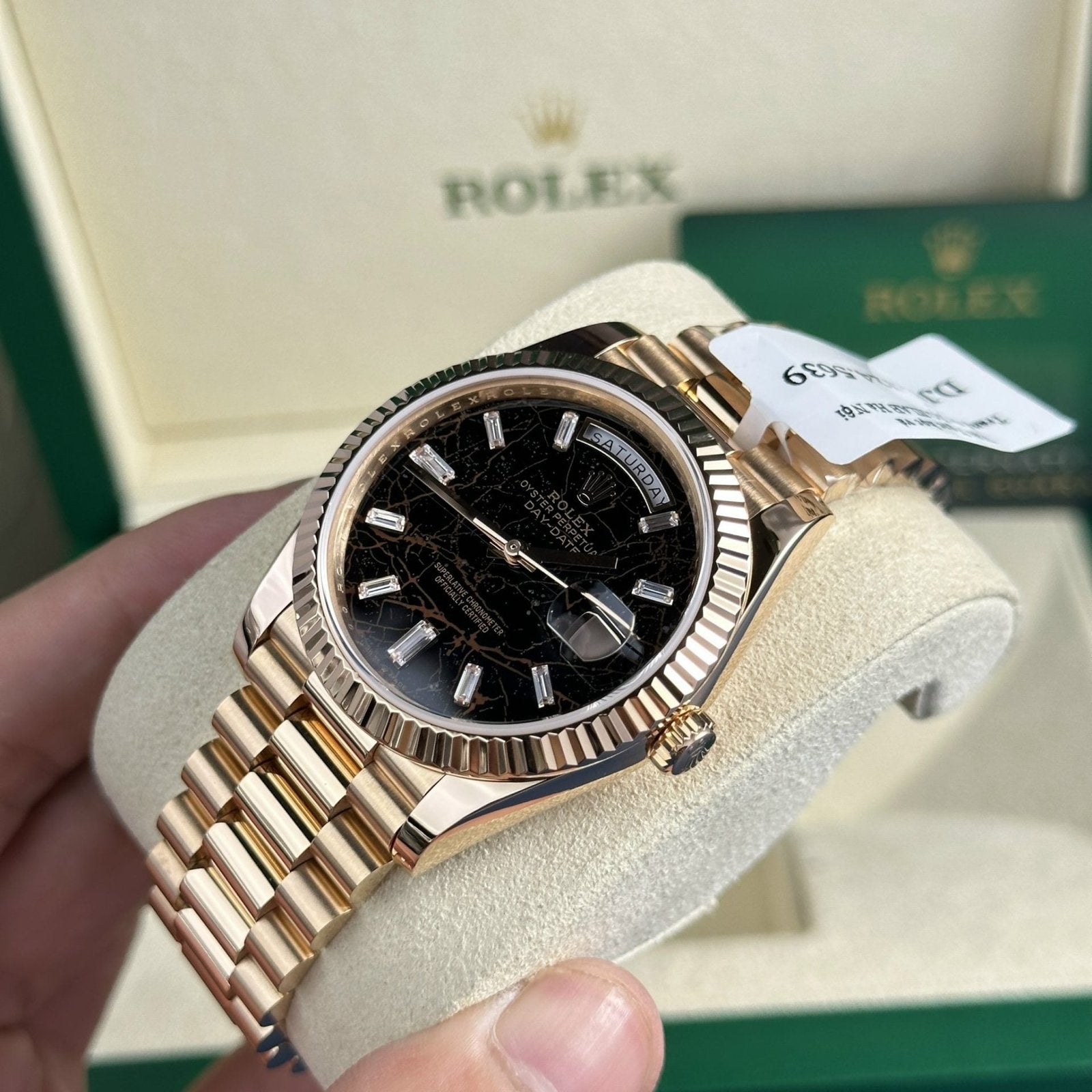 Rolex Watch Day-Date 228235 Eisenkiesel Dial 40mm