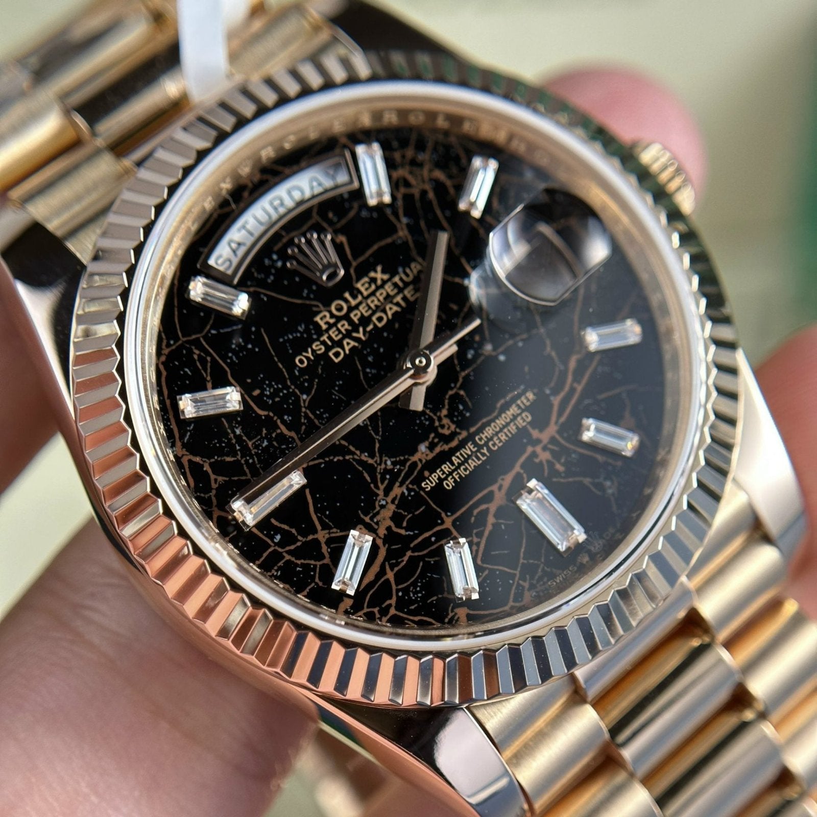 Rolex Watch Day-Date 228235 Eisenkiesel Dial 40mm