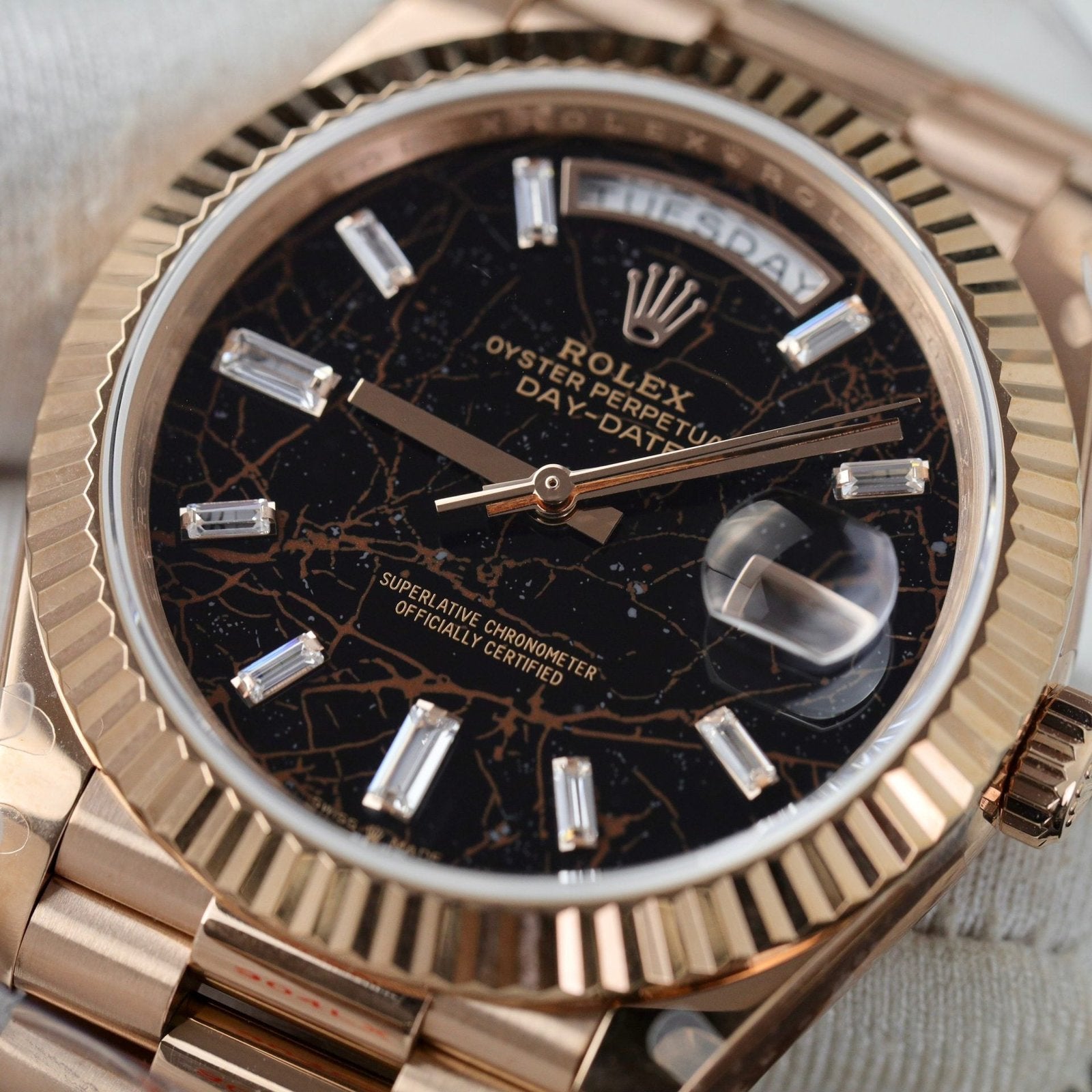 Rolex Watch Day-Date 228235 Lava Dial 40mm