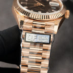 Rolex Day-Date 228235 Watch Dial Chocolate Weight 185gram 40mm