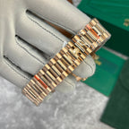 Rolex Day-Date 228235 Rose Gold Chocolate Dial Watch 40mm