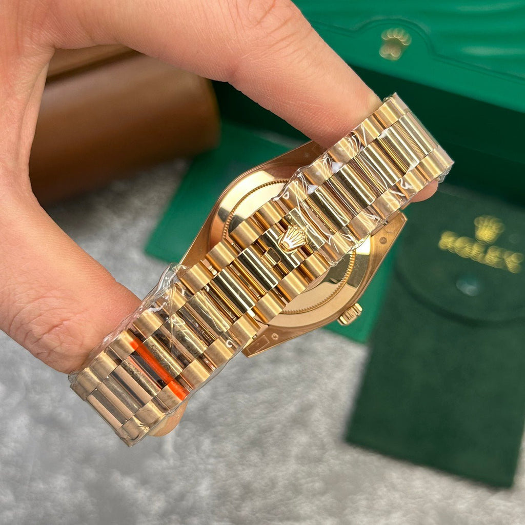 Rolex Watch Day-Date 228235 Rose Gold White Dial 40mm
