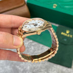 Rolex Watch Day-Date 228235 Rose Gold White Dial 40mm