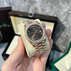Rolex Day-Date 228235 Watch Refined With Moissanite Diamonds 40mm