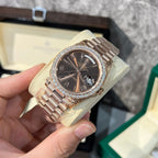 Rolex Day-Date 228235 Watch Refined With Moissanite Diamonds 40mm