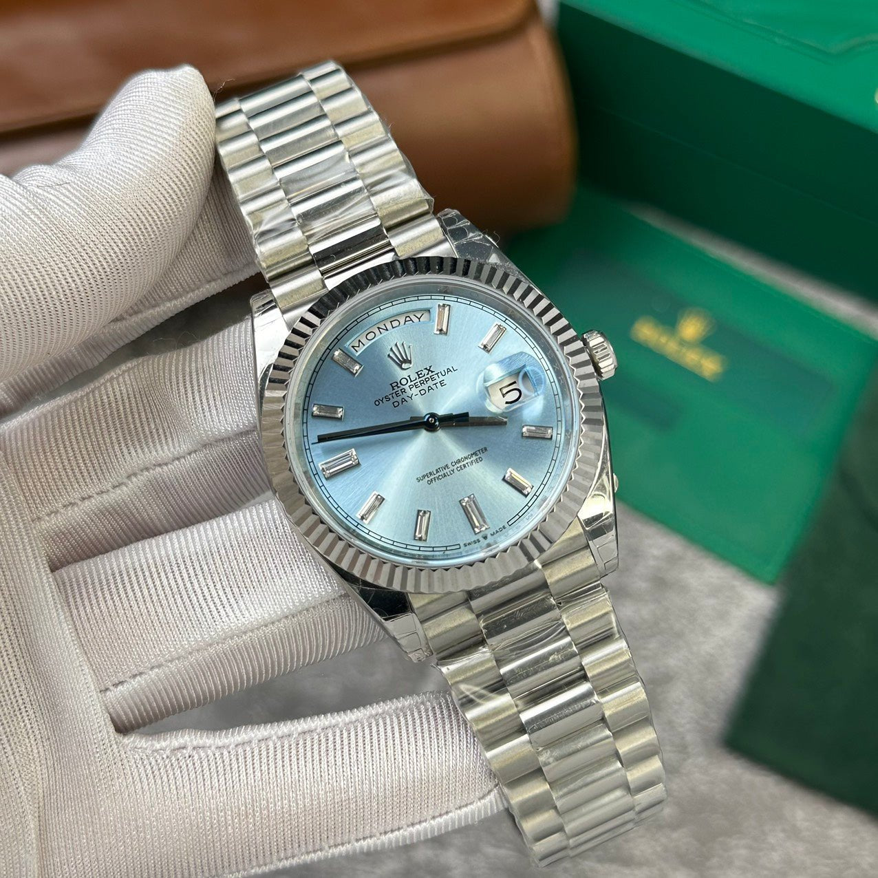 Rolex Watch Day-Date 228236 Strap President 40mm