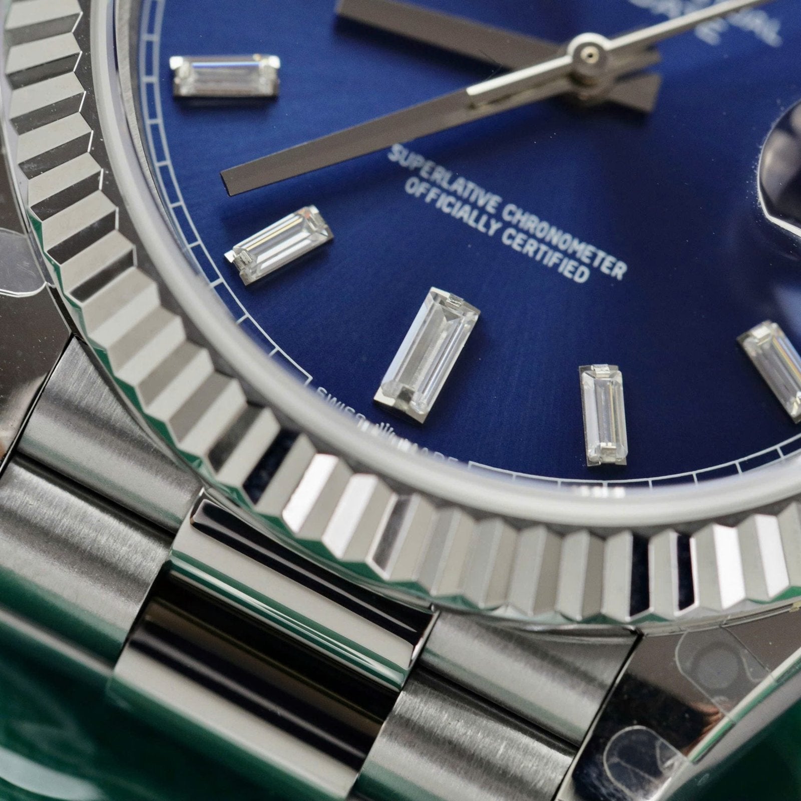Rolex Watch Day-Date 228236 Dial Blue Weight 178gram 40mm