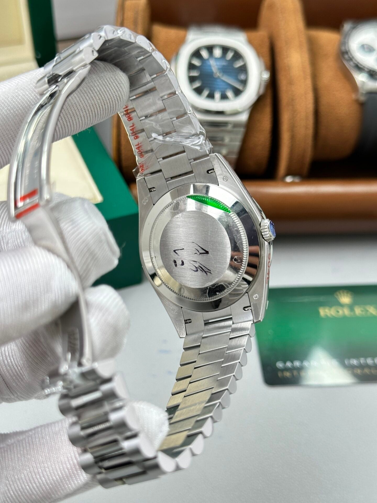 Rolex Day-Date 228236 Watch Black Dial 40mm