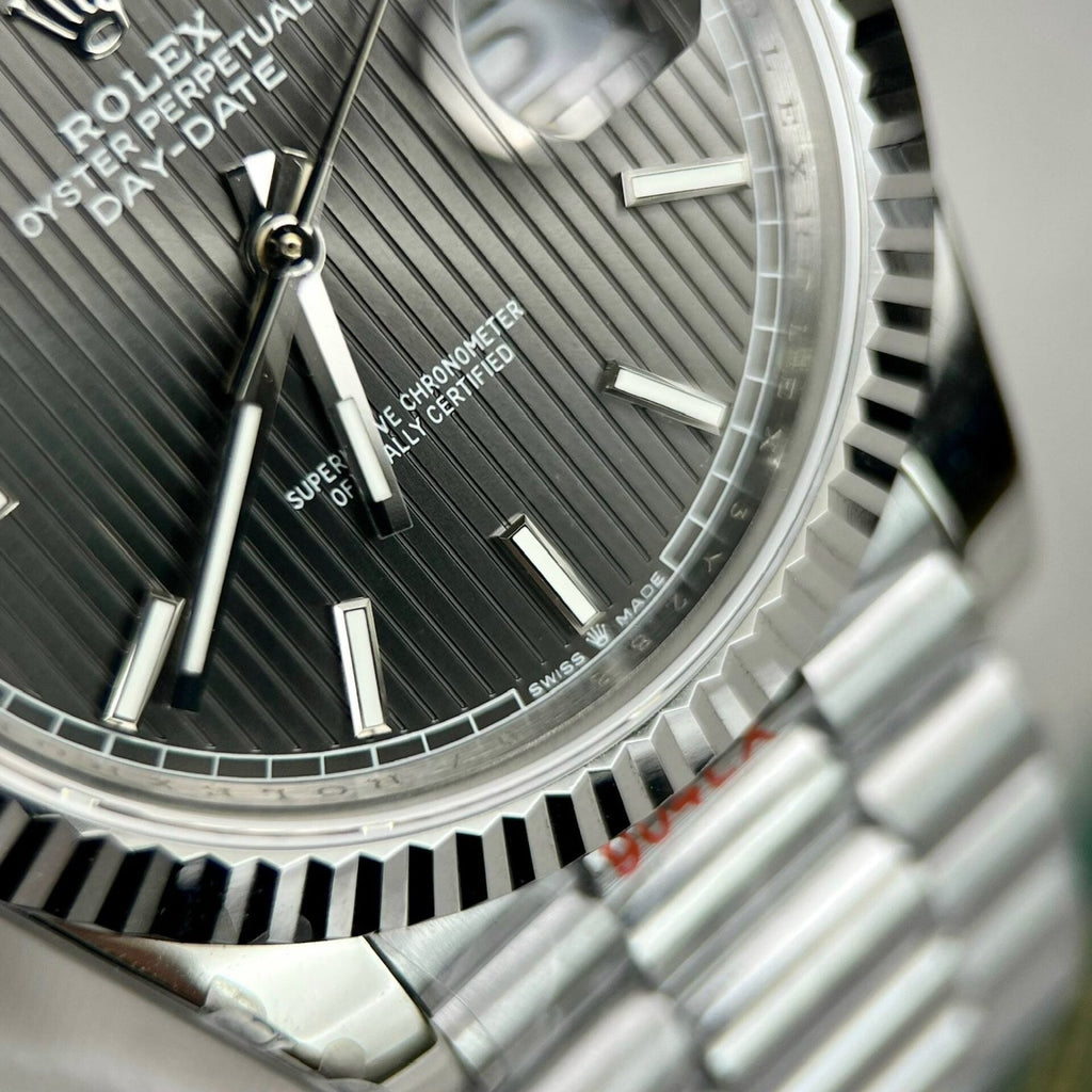 Rolex Day-Date 228236 Watch Grey Dial 40mm