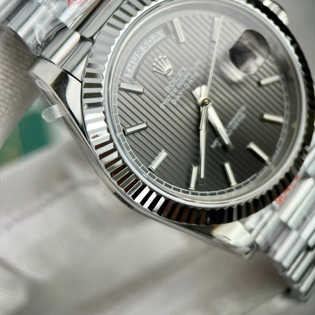 Rolex Day-Date 228236 Watch Grey Dial 40mm