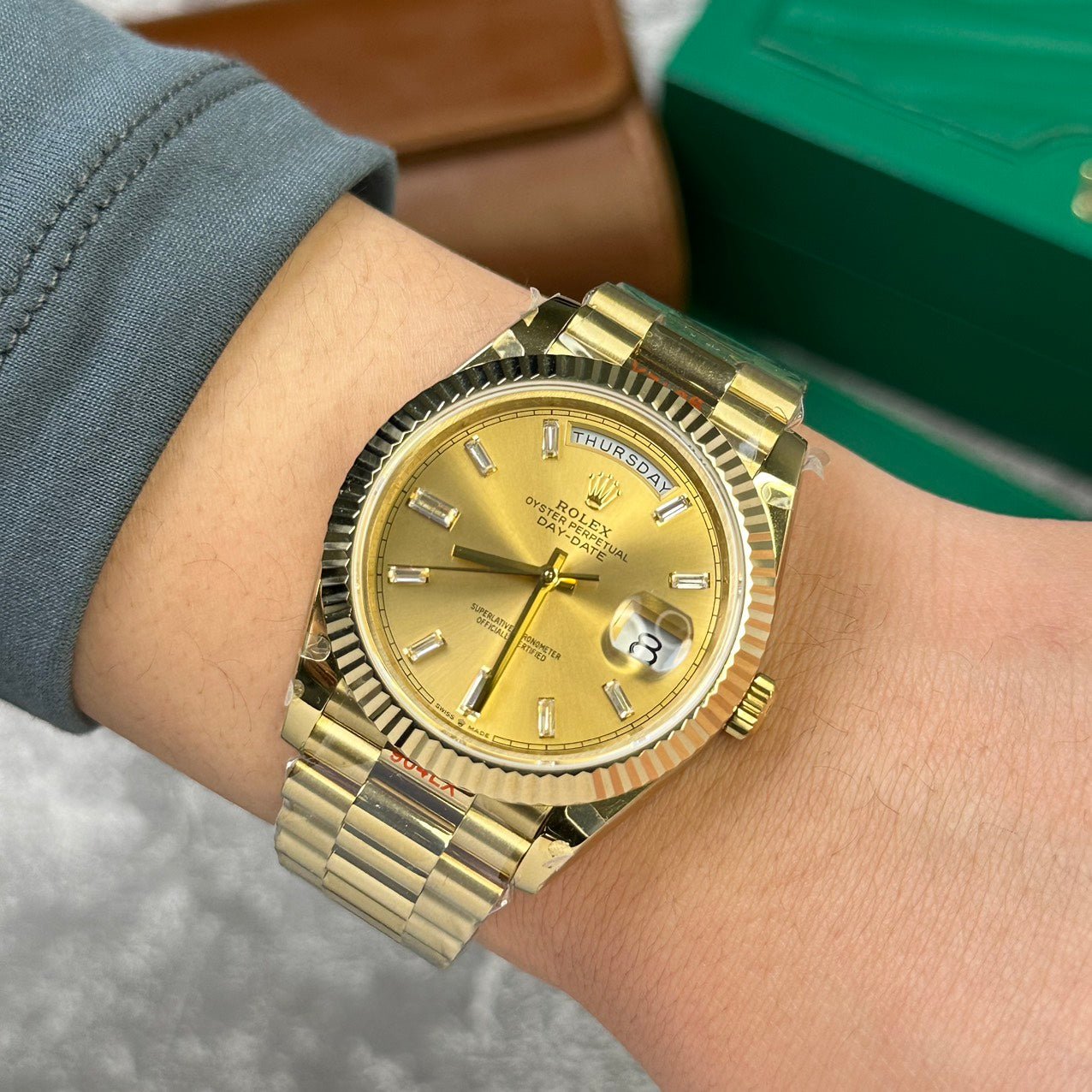 Rolex Watch Day-Date 228238 Strap President 40mm