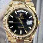 Rolex Day-Date 228238 Watch Black Dial 40mm