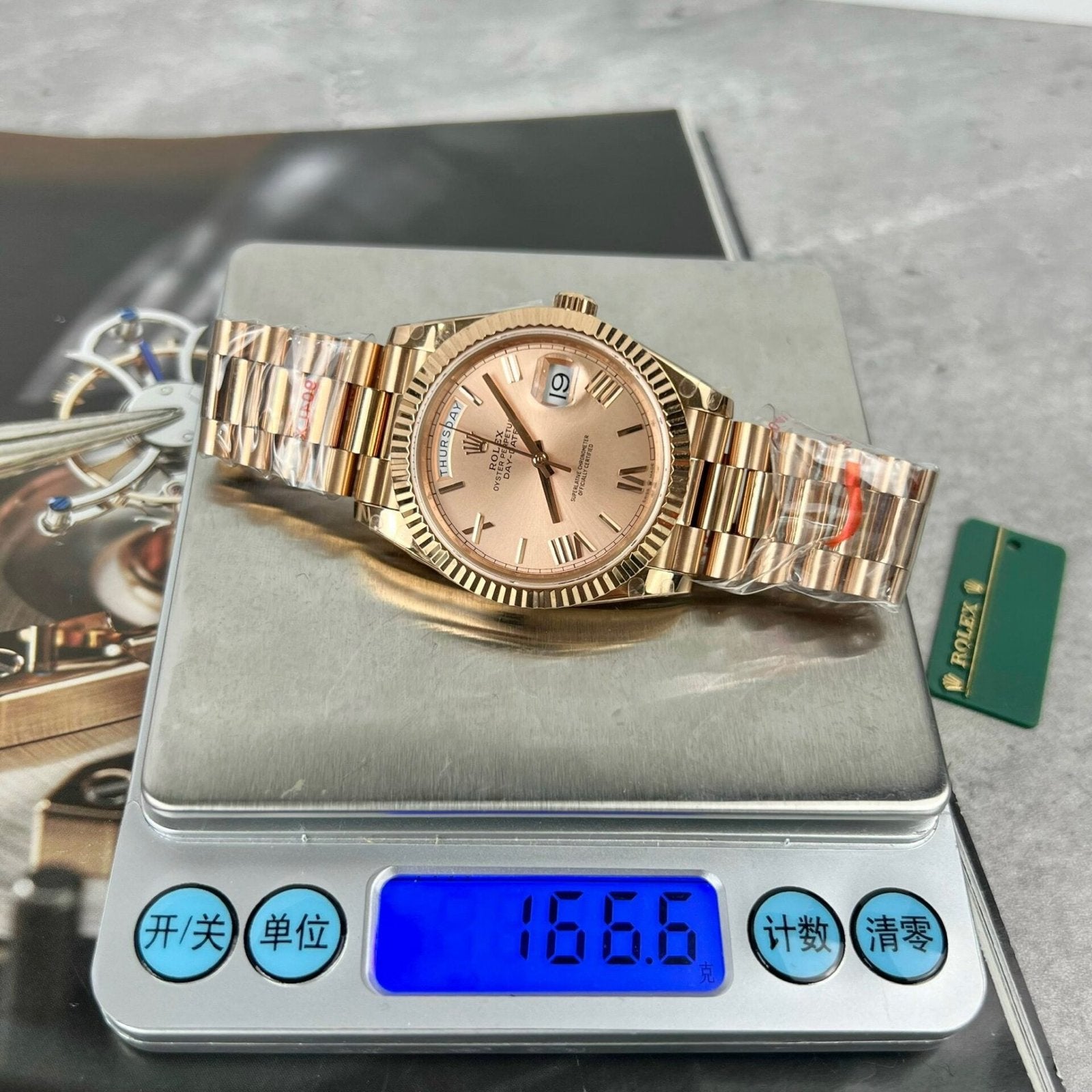 Rolex Day-Date 228239 Watch Refined 166gr 40mm
