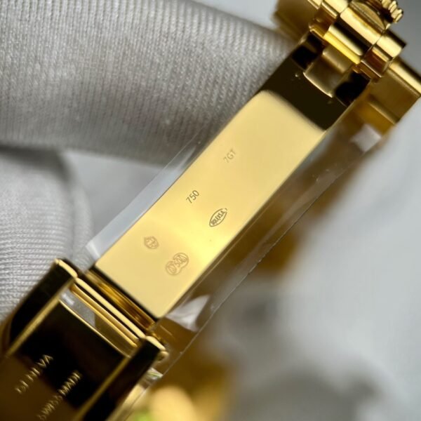 Rolex Day-Date Gold Wrapped Watch With Moissanite Diamonds 40mm