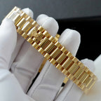 Rolex Day-Date Dial Green Watch Gold Wrapped 36mm