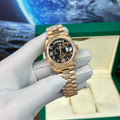 Rolex Watch Day-Date Rose Gold Lava Dial 40mm