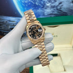 Rolex Watch Day-Date Rose Gold Lava Dial 40mm