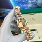 Rolex Watch Day-Date Rose Gold Lava Dial 40mm