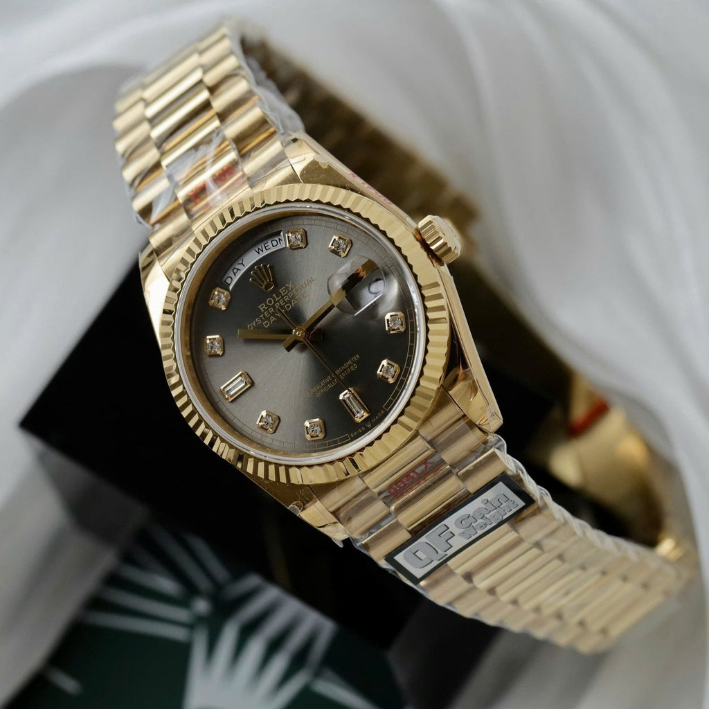 Rolex Day-Date M128238 Watch Gray Dial 36mm