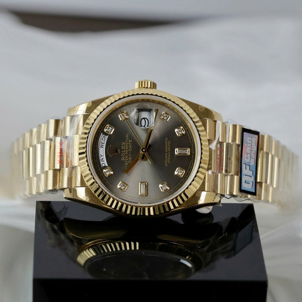 Rolex Day-Date M128238 Watch Gray Dial 36mm